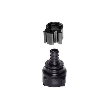 Pexlock Flair-It PEXLock 1/2 in. PEX X 3/8 in. D FPT Plastic Swivel Coupling 30856